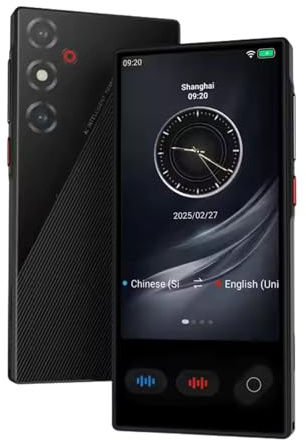 Duckdik Sofort-Sprachübersetzer – Neuer September 2025 | Sprachübersetzer mit Echtzeitsprache, Offline in 19 Sprachen, Online in 149, tragbarer und elektronischer Simultanübersetzer (New York)