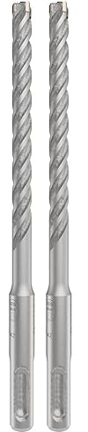 Bosch 1x PRO SDS plus-5X Hammer Drill Bit (for Reinforced concrete, Concrete, Ø 8,00 mm, Professional Accessory Rotary Hammer Drill) (Pack of 2)