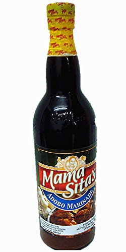 Mama Sita's Adobo Marinade, Authentic Flavors of Filipino cuisine, 23 Ounce(680ml)