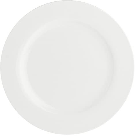 La Porcellana Bianca - Vassoio Rotondo da 30 cm – Elegante con bordo pronunciato, perfetto per servire con stile. Linea Essenziale