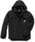 Carhartt, Herren, Lockere Arbeitsjacke aus ausgewaschenem Segelleinen mit Sherpa-Futter, Schwarz, L
