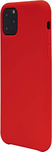 JT Berlin Liquid Silikon Hülle für das Apple iPhone 11 Pro (5.8'') in rot - [Modell Steglitz, Mikrofaser-Innenfutter, Wireless Charging (Qi) kompatibel] - 10539