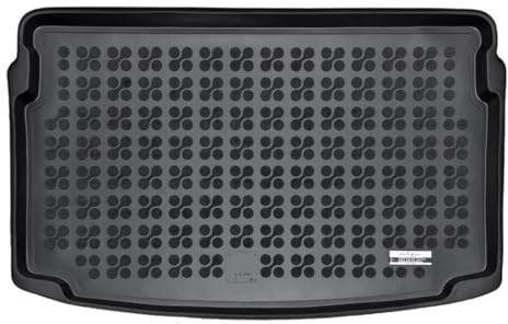 AZUGA Gummi Kofferraumwanne Premium Antirutsch passend für VW Polo (AW) ab 10/2017 (variabler Boden oben) AZ12000505