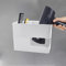 SPEACOUR Hair Dryer Holder Wall Mount Styling Dock Self Ahdesive Straightener Holder Hair Tool Storage Hair Styling Tool Organiser with Cable Tie for Brushes Blow Dryer Storage - No Drill