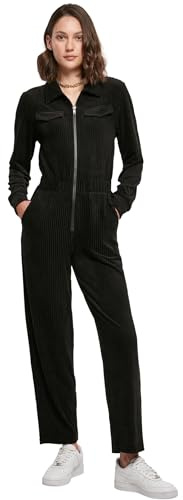 Urban Classics Damen Ladies Velvet Rib Boiler Suit