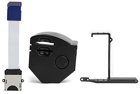 Gdemu Speicherkarten-Montagekit für Sega Abs 3D-Druckerweiterung Speicherkarten-Extender-Adapter-Montagekit für Sega Dreamcast-Halter Gdemu (Schwarz)