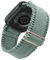 WoPail Nylon Armband Kompatibel mit Apple Watch Series 10 46mm Apple Watch Ultra 2 49mm 45mm 44mm 42mm, Spitze Elastisches Ersatzbänder Lace für i Watch Series Ultra/9/8/7/6/5/4/3/2/1/SE Grün