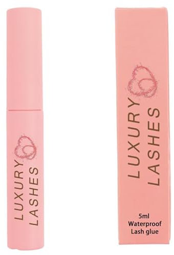 Eyelash Glue Super Strong Hold Black waterproof False Eyelash Glue with Brush Applicator