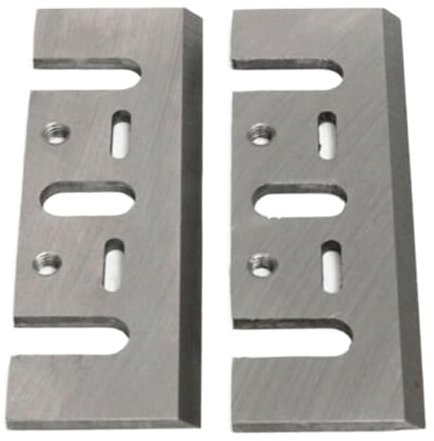 2Pcs 82mm Wood Planer Blade Electric Planer Knife Compatible With 1900B KP0800 Compatible With HITACHI F20 Compatible With DEWALT D26676 DW680