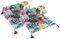 Dynamic24 Premium Liegenauflage 120x60x5cm Auflage für Liegen Gartenliegen Sonnenliegen Matratze Holzliegen Kissen Deckchair Polyrattan Palettenkissen Palettenauflage dick bequem (2xHawai)