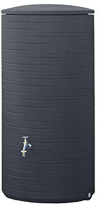 FLORANTIA Regentonne Novara 280 Liter anthrazit