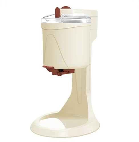 MQL-HDX Machine à crème glacée électrique 220V/20W, entièrement Automatique, Grande capacité 1L, Mini Machine à Glace aux Fruits, Bricolage de Cuisine, Rouleau de crème glacée