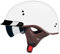 Vintage Motorrad Helmets Brain-Cap Halbschale ECE/DOT-Zertifizierung Jet-Helm Motorrad-Helm Roller-Helm Scooter-Helm Mofa-Helm Chopper Retro Cruiser 5,M
