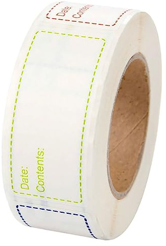 SEWACC 4rolls Portable Bottle Stickers Self-Adhesive Labels for Water Bottles Handwriting Label Stickers