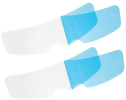 ULTECHNOVO 2pcs Anti-fog Visor Film for Motorcycle Helmets Waterproof Protection and Universal Fitment Compatible Electric Models