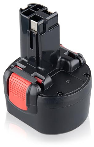 FERRYBOAT 9,6V 4,8Ah Ersatz für Bosch Akku Kompatibel mit Bosch BAT0408, BAT048, BAT100, BAT119, BH984, BPT1041 32609, 32609-RT, GDR 9,6 V, GSR 9.6, GSR 9.6-1, GSR 9.6-2, GSR