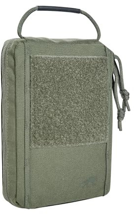 Tasmanian Tiger TT Note Book Pocket MKII Zubehör-Tasche Schreibblock-Tasche mit Stifthalterungen für A6 Notiz-Block, passend für BW-/ BDU-Seitentasche; Oliv