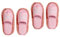 minkissy 2 Pairs Slippers Slipper Boots Mop Pad Spa Mop Shoes Duster House Shoes Mop for Flash Power Spray Mop Booties Coolers Mops Pine o Black Platform Sandals Pink Cotton