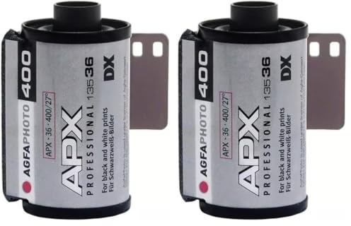 Agfaphoto APX Pan 400 Pellicule 135/36 (Lot de 2)
