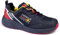 Sparco Unisex Milton Brandschutzschuhe, Blu Navy/Rosso, 43 EU