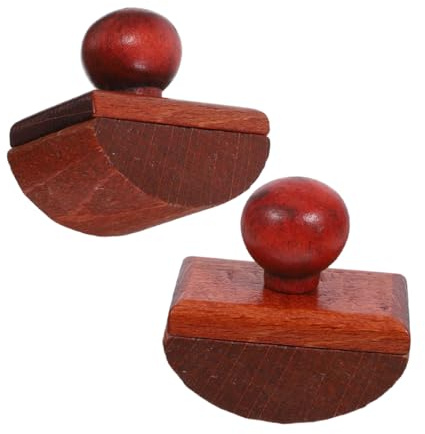 CLISPEED 2 Stück Schnelltrocknender Tintenabsorber Wippen Löschkissen Aus Holz Schreibtisch Tintenabsorptionswerkzeug Für Kalligrafie Büro