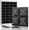 Ventilador Ventilación Solar Conjunto Energía Energía Solar Para Mantener Aire Frescura En Casas Mascotas Y Invernaderos Pequeños Ventilador Pared Solar Montada En Pared Solar