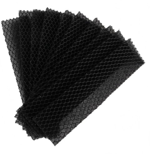 Alide 10 pezzi di filtro HEPA in cotone di ricambio per condizionatore d'aria, accessori per filtro in cotone a tre stadi, 215x50 mm, filtrazione aria più sana raffreddamento migliorato
