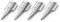 'Lamy Feather Profi Writing Set For All Standard Lamy AL-star Fountain Pen Models | Safari, etc., Feder Set, F, B, M, EF | silber, 1