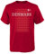 Outerstuff World Cup Soccer Denmark Men's One Team 2018 Tee, Red, Mens Small