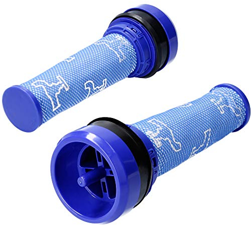 McFilter | 2x filtro pre-motore adatto per Dyson DC28, DC33C, DC37, DC39, DC41 e DC53, filtro di ricambio per aspirapolvere verticale Dyson 923413-01, pre-filtro lavabile