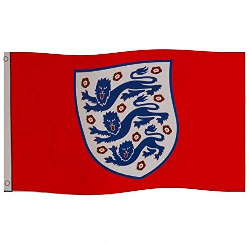 England Football Flag Large Crest Flag - Red - OS