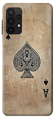 Innovedesire Vintage Spades Ace Card Case Cover Custodia per Samsung Galaxy A32 4G
