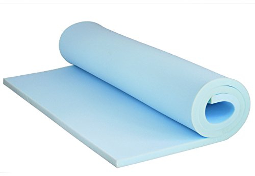 Schaumstoffplatte RG35/43 Topper Polster Auflage Schaumstoff (60 x 200 cm, 5cm)