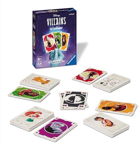 Ravensburger Juego de cartas Villanos Disney