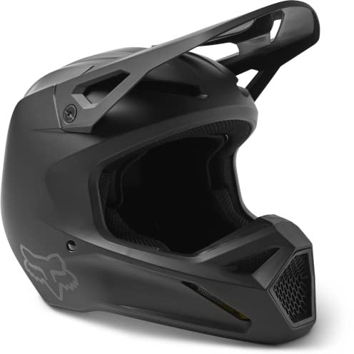 FOX RACING Solid Helm, Unisex, für Erwachsene, Schwarz, 2 Stück