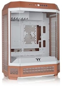 Thermaltake The Tower 600 Mid Tower Chassis | Hidden Connector | Mocha Mousse