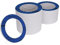 KKMSEALS Dichtungsringe Set Sanitär - Wasserhahn Dichtung 3/8” - Flachdichtung Gummi - Dichtungen aus Mineralfaser und NBR-Kautschuk - Dichtungsring Blaue - Dichtungsset (25 Stück, 14x7,5x2mm)