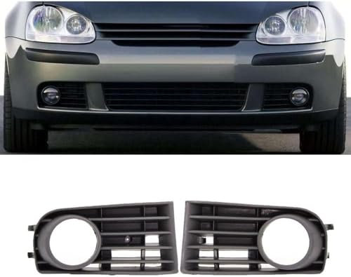 PWBYU Auto Griglie Anteriori Radiatori per VW Golf 5 A5 MK5 2004 2005 2006 2007 2008 2009,Resistente all'Usura Anteriore Griglia Paraurti Anteriore