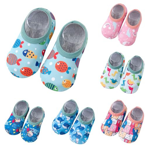 Générique Chaussures Aquatiques Enfants Chaussures d'eau Bébé Séchage Rapide Chaussures Aqua pour Piscine Plage Garçons Filles