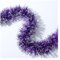 Wisafory 5 Stück 2 m Weihnachten Lametta Girlande Glitzer Weihnachtsgirlande Weihnachtsbaum Deko Hängende Dekoration Glänzend Weihnachtsbaumschmuck für Weihnachten Geburtstag Party Festival Lila