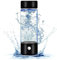 PQETBV Botella de Agua Hidrogenada, Ionizador de Agua de Hidrógeno de 420 ml, Botella de Agua de Hidrógeno Portátil para Deporte, Hogar, Oficina, Viajes y Bebida Diaria