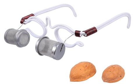 Healvian 5stücke Augen-moxa- Mit Walnussschalenrahmen Praktisches Moxibustion-gerät Für Augenpflege Ergonomisches Design Leicht Und Langlebig Gleichmäßige Wärmeverteilung