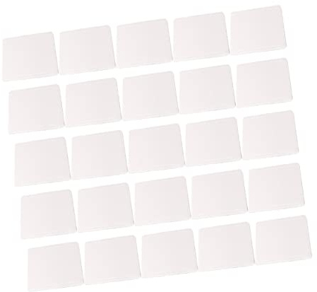 HOLIDYOYO Kuchenunterlagen Starke und Gesundheitssichere aus Papier Weiße Quadratische 25 Stück Tortenunterlagen für Geburtstagsparty und Backverkauf