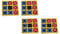 UPKOCH Double-player Chess Game Toys Educational Chess for Boys and Girls Compact Lightweight 4pcs Set