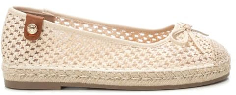 REFRESH - Zapato Mujer Beige - Calzado Cómodo y Versátil - Moda Casual - Modelo 17254901 (Talla 38)