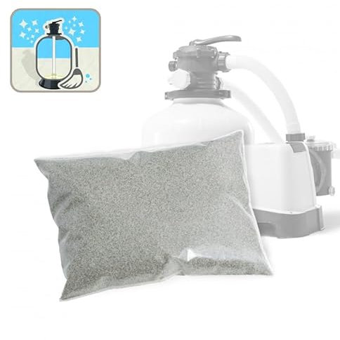 Produce Shop Sabbia di Vetro per Pompa Filtro Piscina Intex Bestway Jilong 25 kg Universale 29058 58201