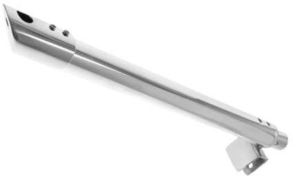 HOMSFOU Rahmenlose Duschglasplattenhalterungen 304 Edelstahl Feste Duschtür-stützstange