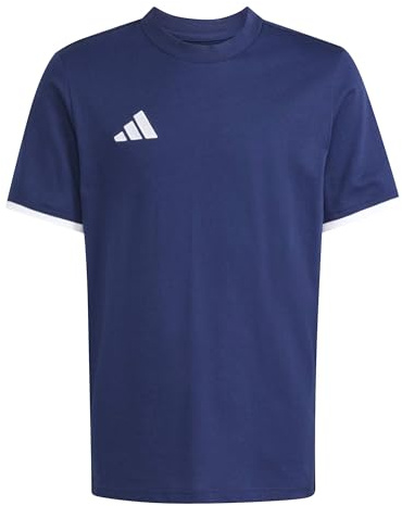 adidas Unisex Kinder Entrada26 Kids Shirt, Team Navy Blue 2/White, 3-4 Years
