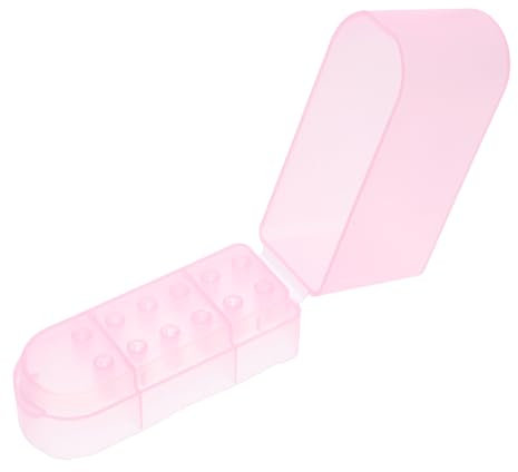 SAFIGLE Nagelbohrer Aufbewahrungsbox Organizer Für Bohrerbits Und Nagelwerkzeuge Metallbox Zur Aufbewahrung Von Nagelbohrern Und Zubehör Praktische Lösung Für Maniküre-studio Und Heimgebra