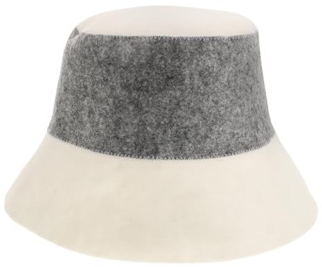 Ipetboom Sombrero De Sauna Unisex De Fieltro Absorbente y Aislante Térmico Gorro Para Saunas y Lavado De Cabello